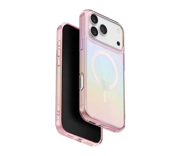 Uniq Iridescia do iPhone 17 Pro Magclick Charging pink prism - 1371820 - zdjęcie 2